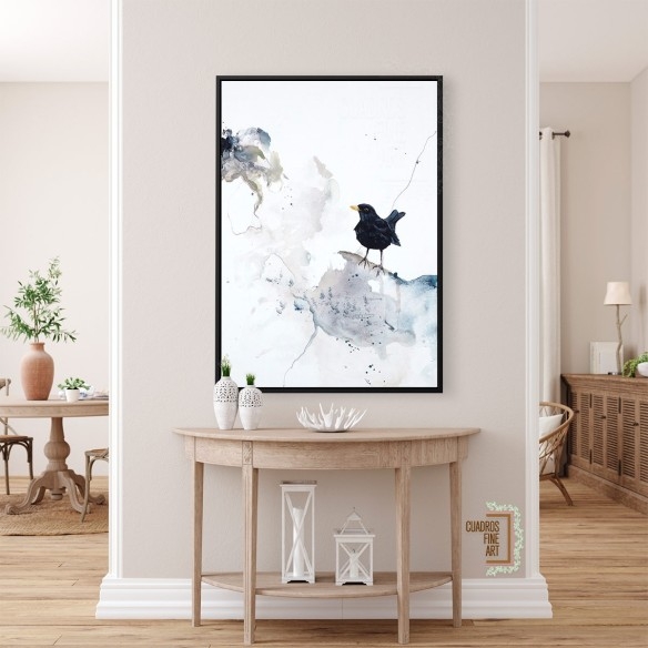 Curiosidad 2 | Cuadro Animales Vertical | Cuadros Fine Art
