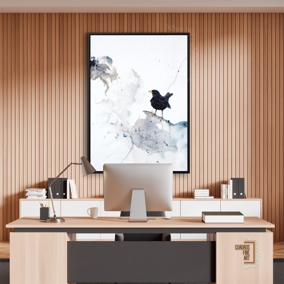 Curiosidad 2 | Cuadro Animales Vertical | Cuadros Fine Art