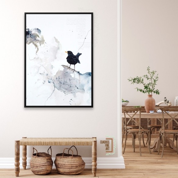 Curiosidad 2 | Cuadro Animales Vertical | Cuadros Fine Art