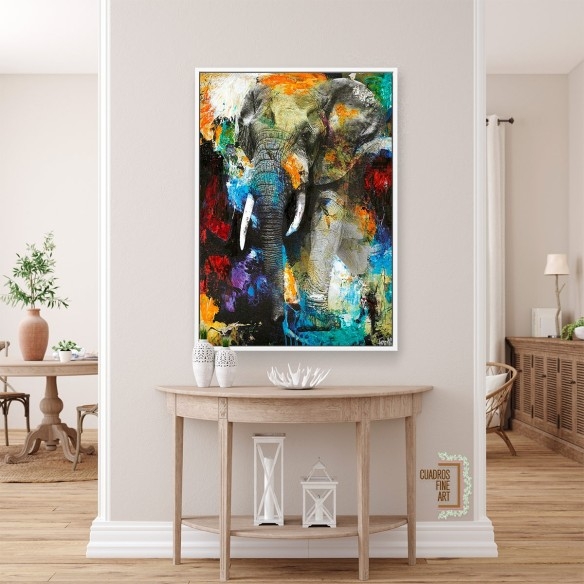 Elefante | Cuadro Elefante | Cuadros Fine Art
