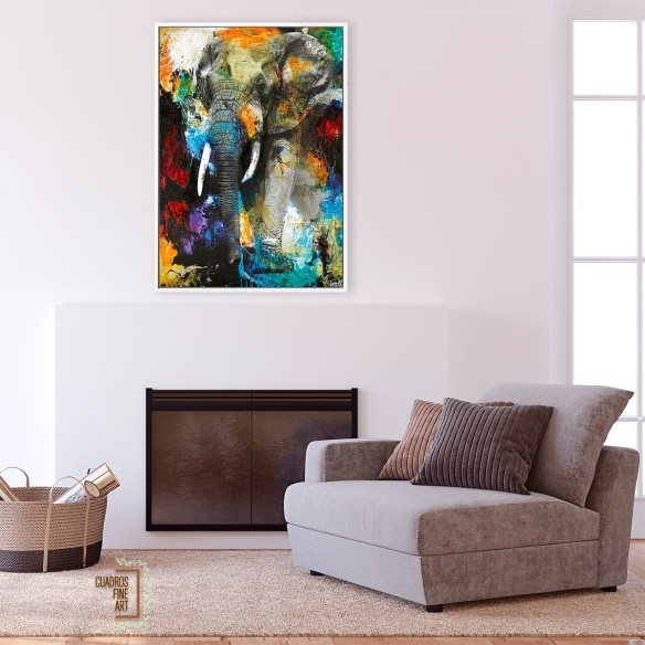 Elefante | Cuadro Elefante | Cuadros Fine Art