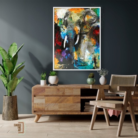 Elefante | Cuadro Elefante | Cuadros Fine Art