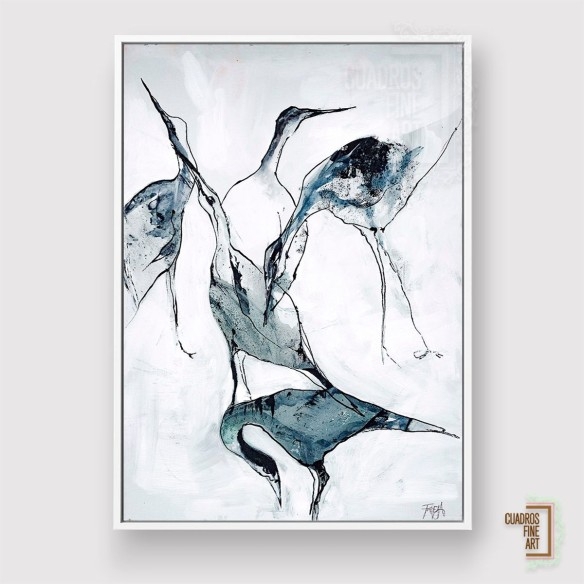 Grulla 1 | Cuadro Grulla | Cuadros Fine Art - Galería Online