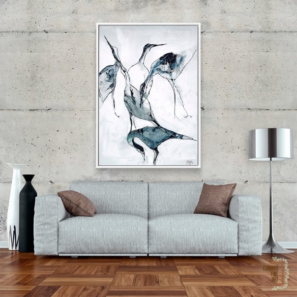 Grulla 1 | Cuadro Grulla | Cuadros Fine Art - Galería Online