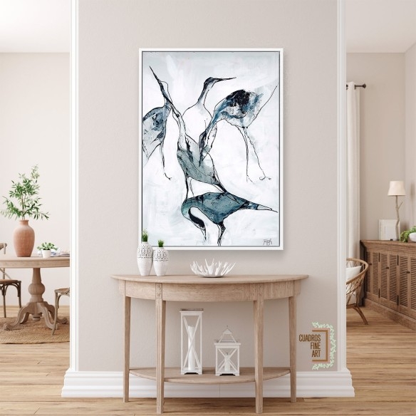 Grulla 1 | Cuadro Grulla | Cuadros Fine Art - Galería Online