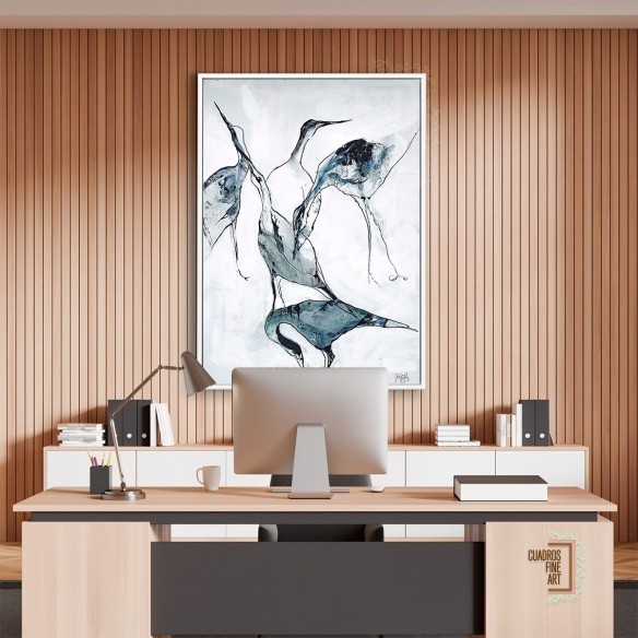 Grulla 1 | Cuadro Grulla | Cuadros Fine Art - Galería Online
