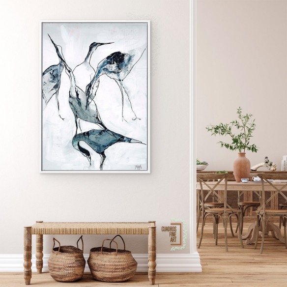 Grulla 1 | Cuadro Grulla | Cuadros Fine Art - Galería Online