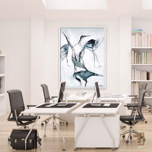 Grulla 1 | Cuadro Grulla | Cuadros Fine Art - Galería Online