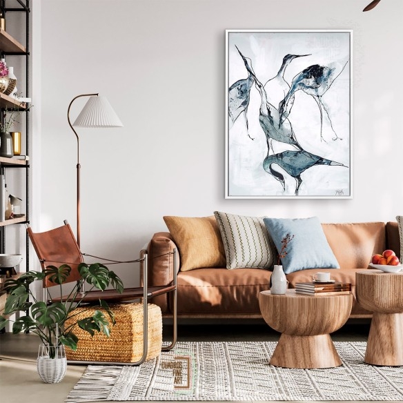 Grulla 1 | Cuadro Grulla | Cuadros Fine Art - Galería Online