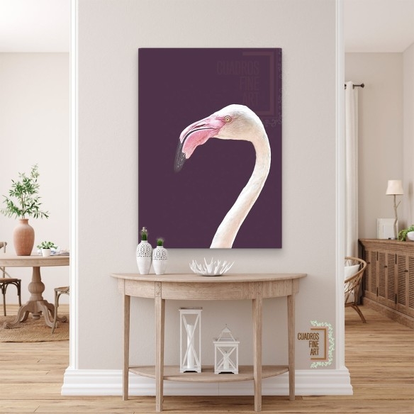 El Flamingo | Cuadro Flamingo | Cuadros Fine Art