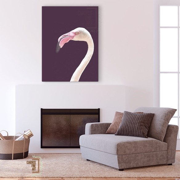 El Flamingo | Cuadro Flamingo | Cuadros Fine Art