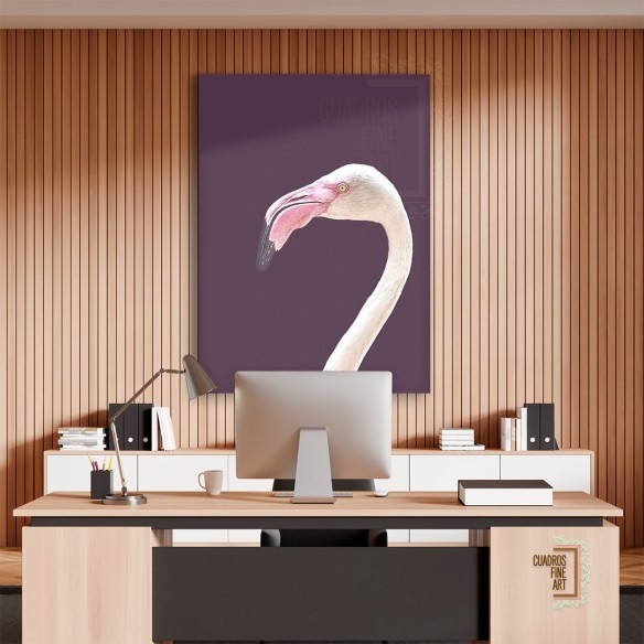 El Flamingo | Cuadro Flamingo | Cuadros Fine Art