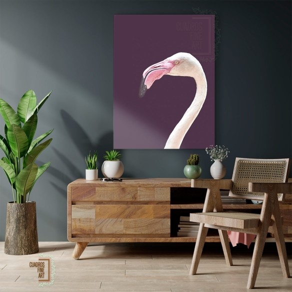 El Flamingo | Cuadro Flamingo | Cuadros Fine Art
