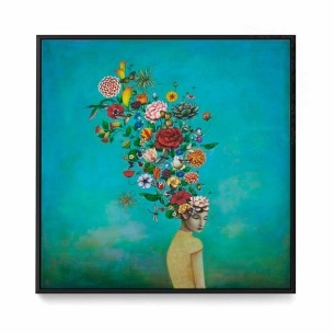 Un jardín atento | Cuadro Floral | Cuadros Fine Art