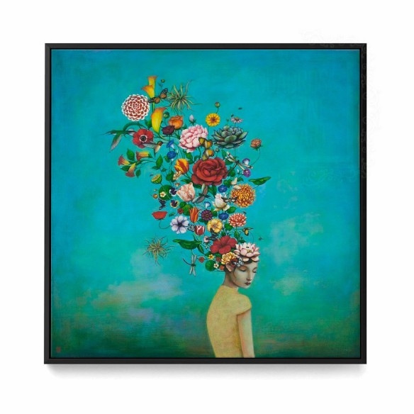 Un jardín atento | Cuadro Floral | Cuadros Fine Art