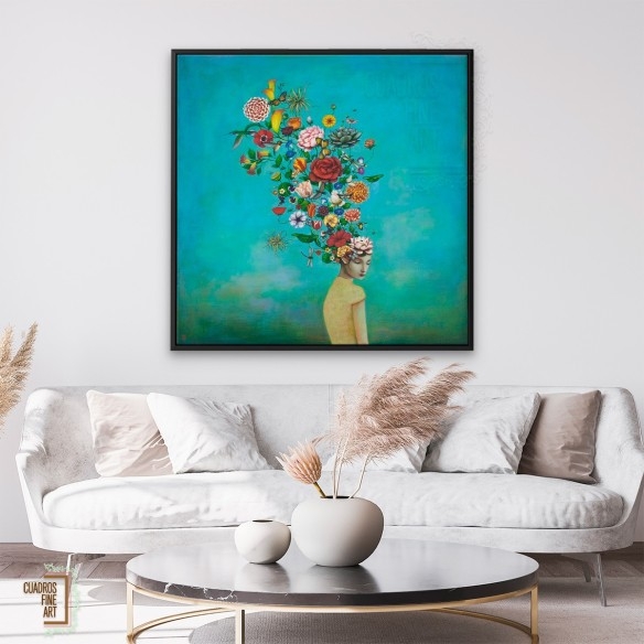 Un jardín atento | Cuadro Floral | Cuadros Fine Art