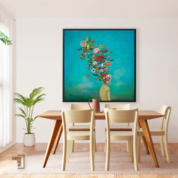 Un jardín atento | Cuadro Floral | Cuadros Fine Art