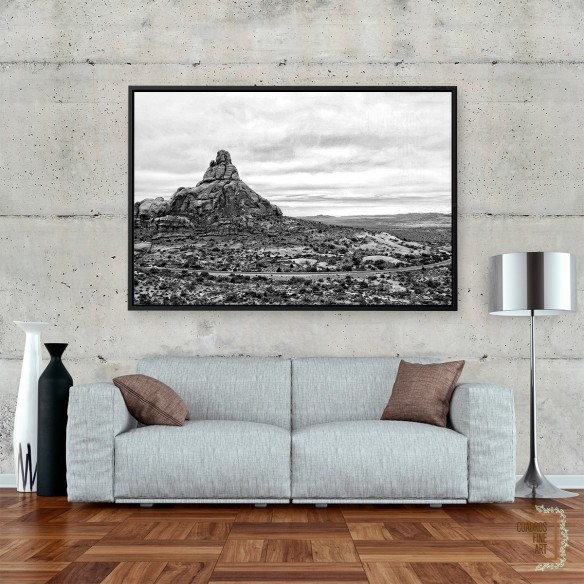 Arcos del Desierto II | Fotografía B/N | Cuadros Fine Art