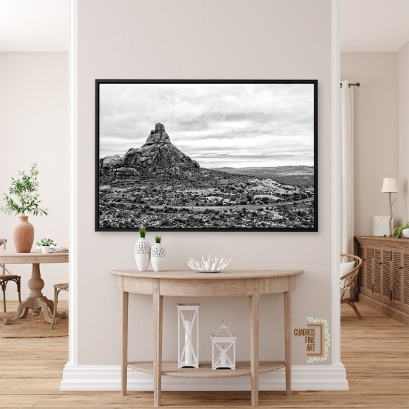 Arcos del Desierto II | Fotografía B/N | Cuadros Fine Art