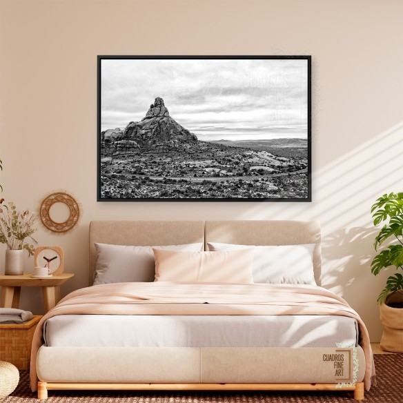 Arcos del Desierto II | Fotografía B/N | Cuadros Fine Art