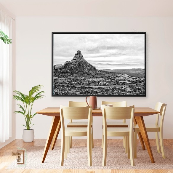 Arcos del Desierto II | Fotografía B/N | Cuadros Fine Art