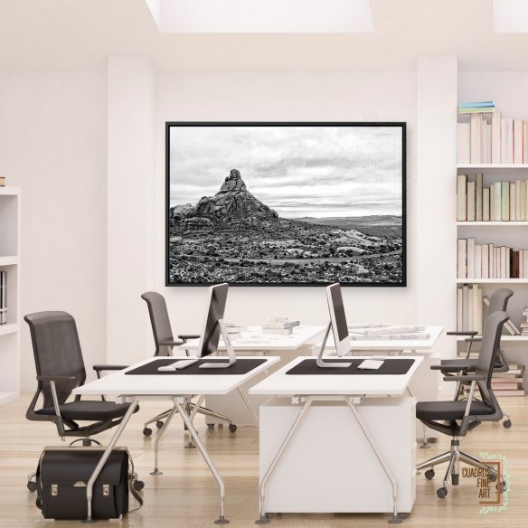 Arcos del Desierto II | Fotografía B/N | Cuadros Fine Art
