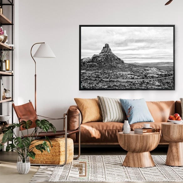 Arcos del Desierto II | Fotografía B/N | Cuadros Fine Art