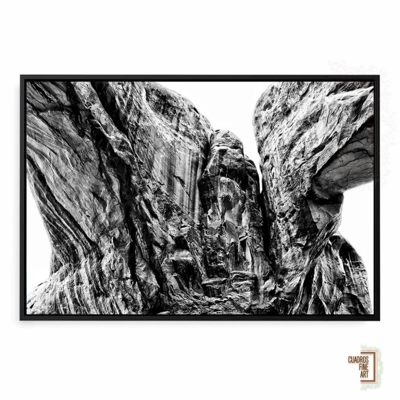 Arcos del Desierto IV | Cuadro Blanco y Negro | Fine Art