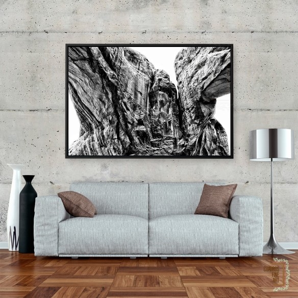 Arcos del Desierto IV | Cuadro Blanco y Negro | Fine Art