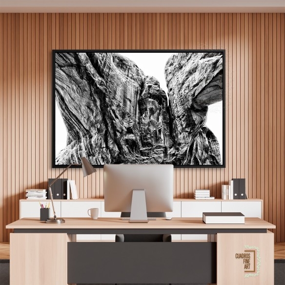Arcos del Desierto IV | Cuadro Blanco y Negro | Fine Art