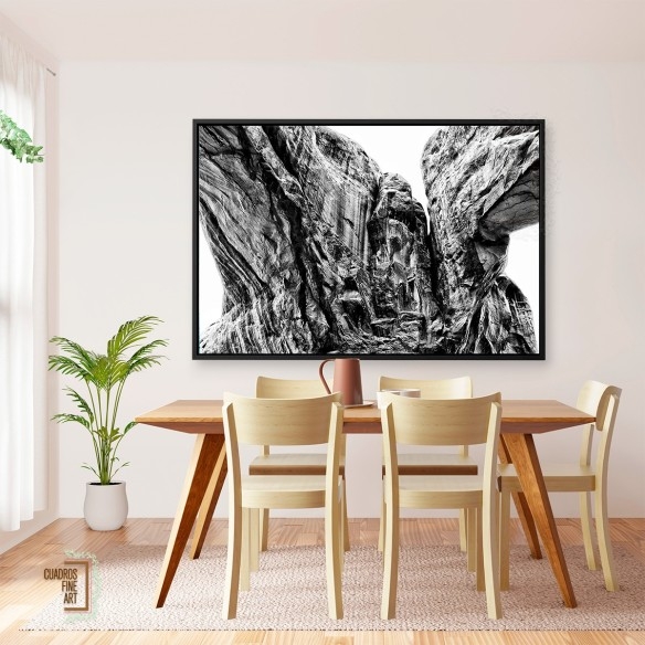 Arcos del Desierto IV | Cuadro Blanco y Negro | Fine Art