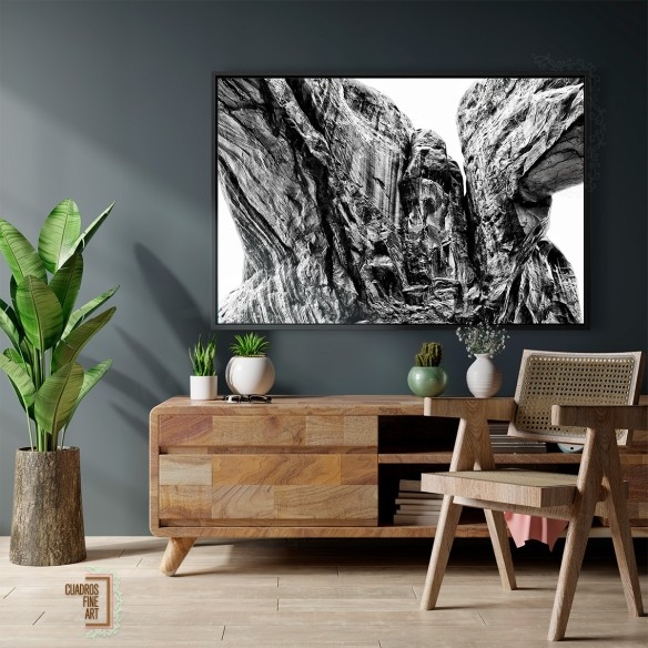 Arcos del Desierto IV | Cuadro Blanco y Negro | Fine Art