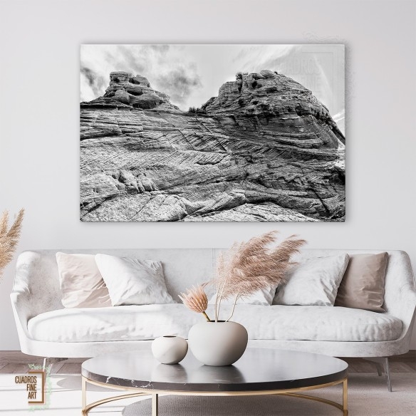 Tierras del Cañón I | Cuadro B&N | Cuadros Fine Art
