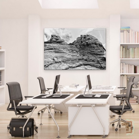 Tierras del Cañón I | Cuadro B&N | Cuadros Fine Art