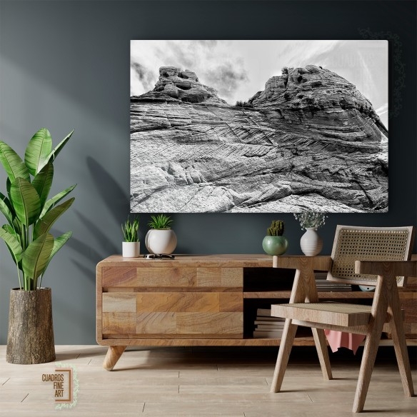 Tierras del Cañón I | Cuadro B&N | Cuadros Fine Art