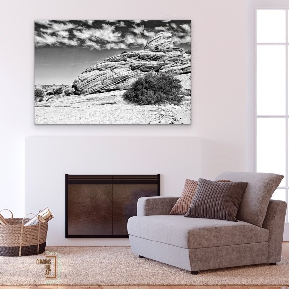 Tierras del Cañón II | Fotografía Paisaje Blanco y Negro