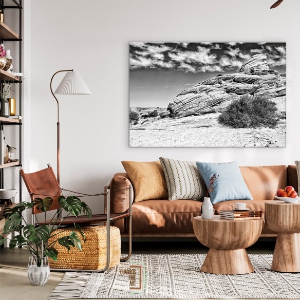 Tierras del Cañón II | Fotografía Paisaje Blanco y Negro