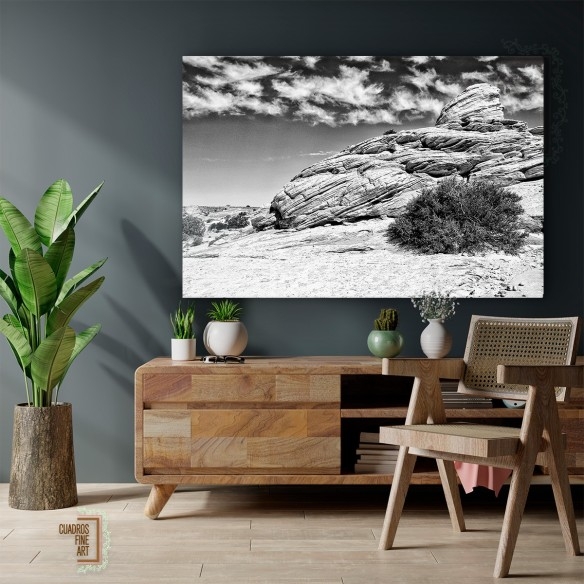 Tierras del Cañón II | Fotografía Paisaje Blanco y Negro