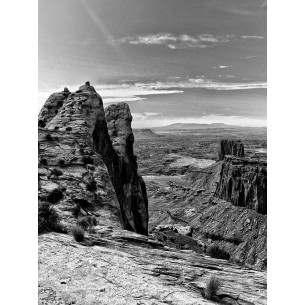 Tierras del Cañón VII | Cuadro blanco y negro | Cuadros FA