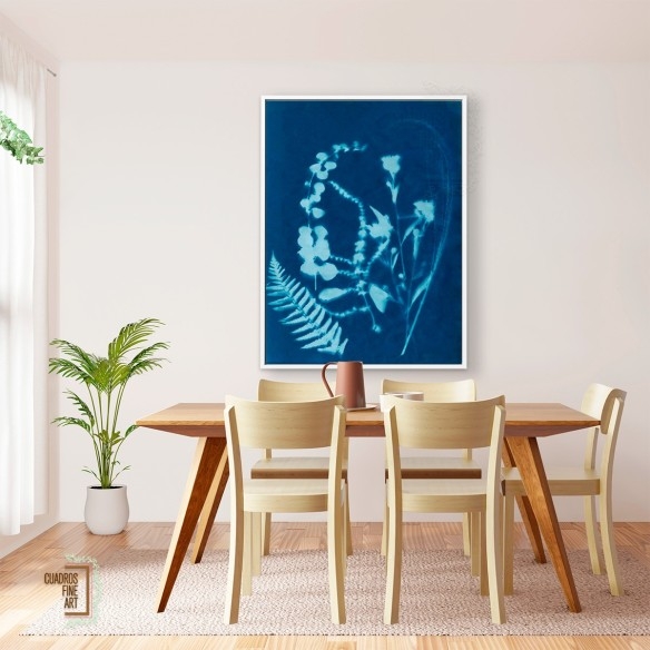 Cianotipo no.16 | Cuadro Botánico | Cuadros Fine Art