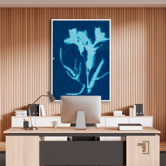 Cianotipo no 17 | Cuadro Botánico | Cuadros Fine Art