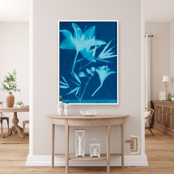 Cianotipo No.18 | Arte Botánico | Cuadros Fine Art