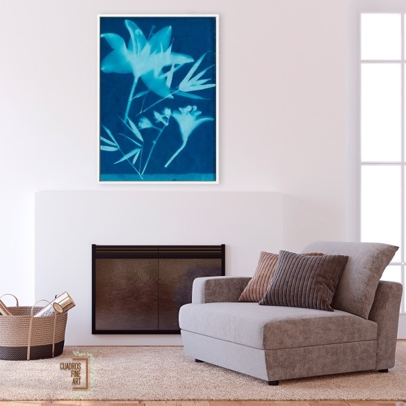 Cianotipo No.18 | Arte Botánico | Cuadros Fine Art