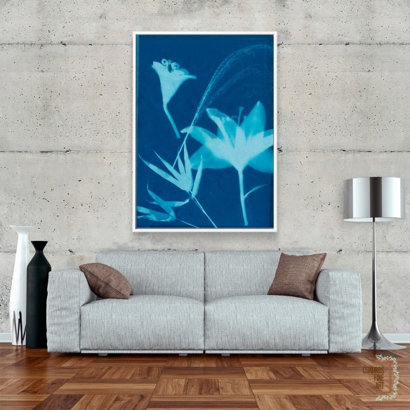 Cianotipo No.19 | Fotografía Botánica | Cuadros Fine Art