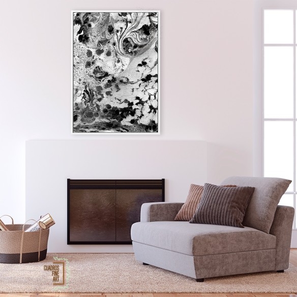 Obsidiana II | Cuadro Abstracto | Cuadros Fine Art