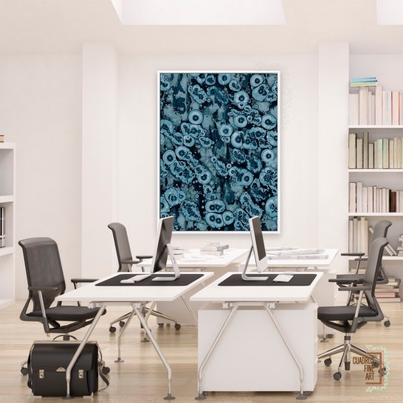 Adhesión III | Cuadro Abstracto | Cuadros Fine Art