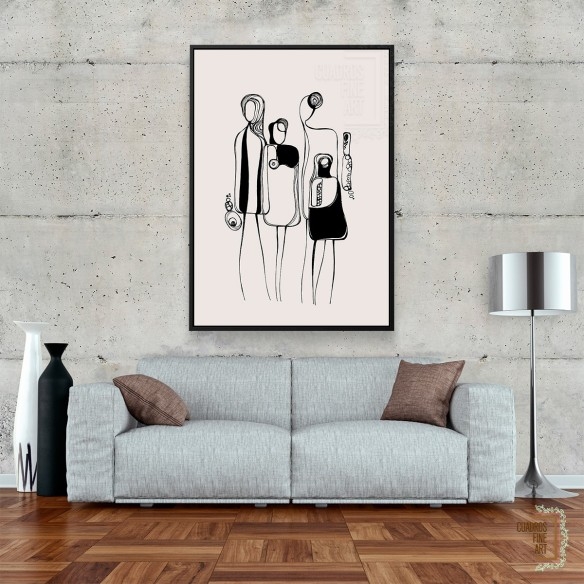 Gente Amiga | Cuadro Figura Humana | Cuadros Fine Art