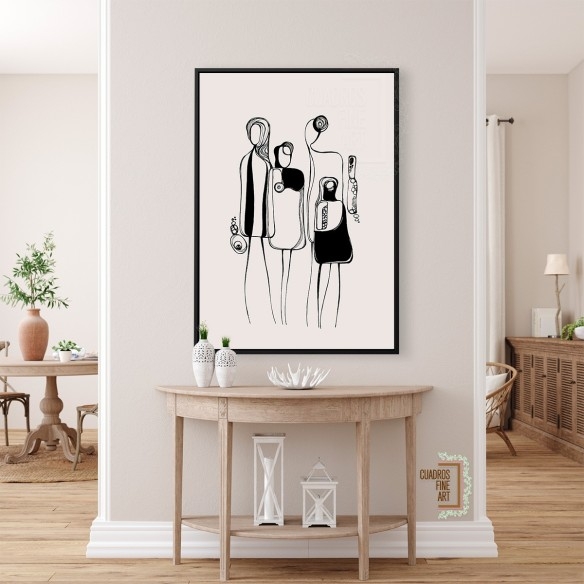 Gente Amiga | Cuadro Figura Humana | Cuadros Fine Art
