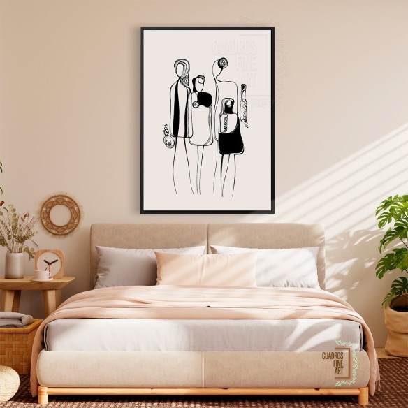 Gente Amiga | Cuadro Figura Humana | Cuadros Fine Art