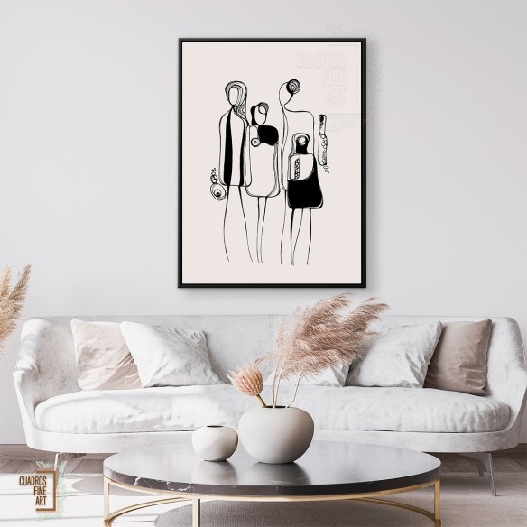 Gente Amiga | Cuadro Figura Humana | Cuadros Fine Art